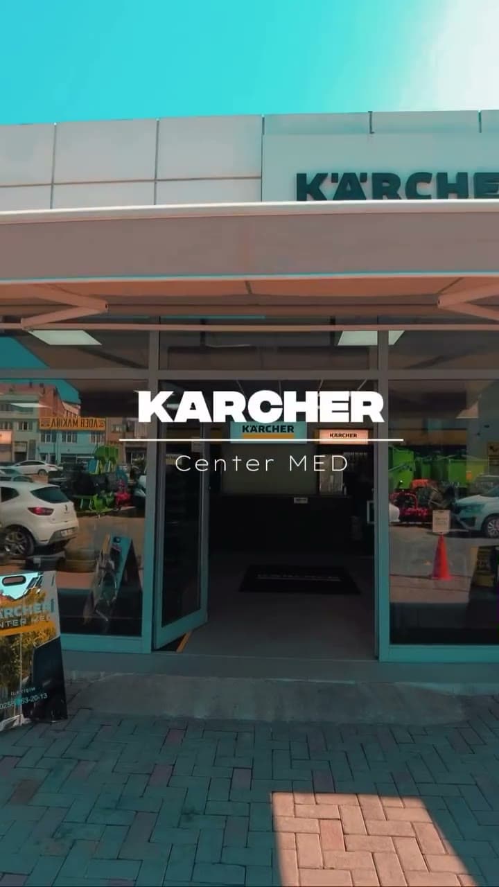 Kärcher Center MED showroom'undan bir görüntü